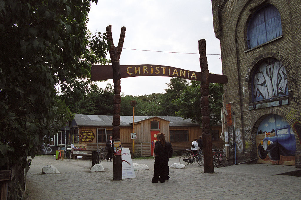 Вход в Свободный город Христианию. © wikipedia.org