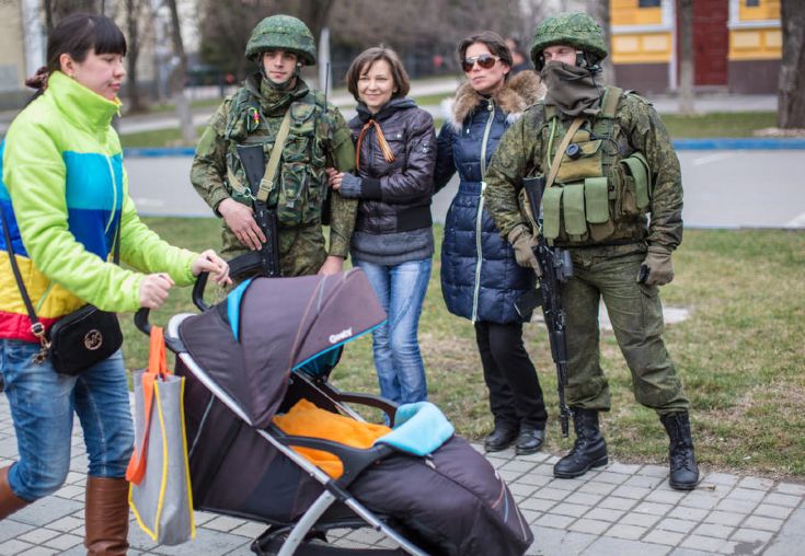 Российские солдаты в Крыму © trueinform.ru