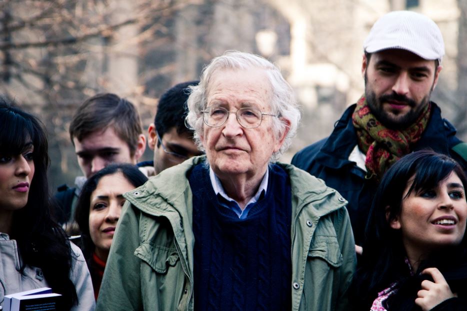 Noam Chomsky в 2011. © Andrew Rusk / Flickr