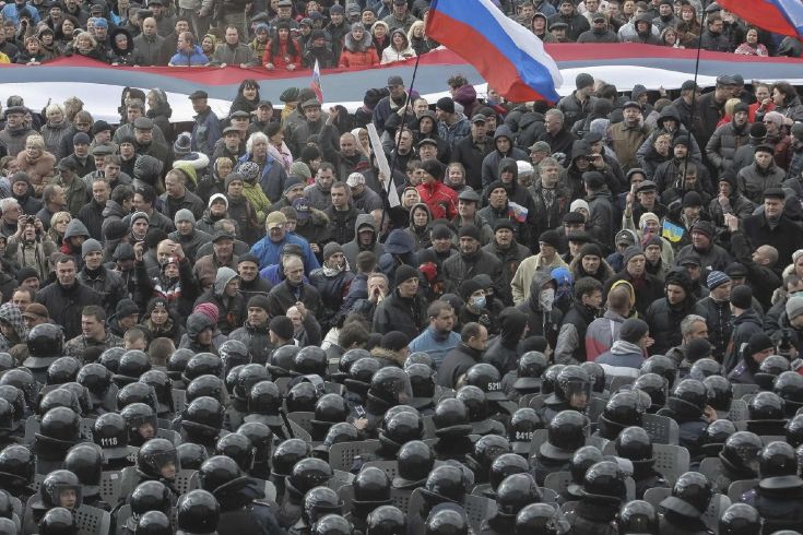 Пророссийская демонстрация в Харькове © Reuters Images