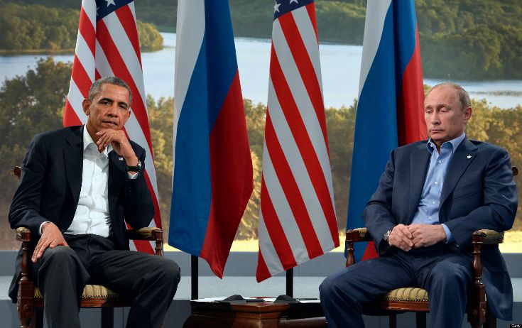 Барак Обама и Владимир Путин © JEWEL SAMAD/AFP/Getty Images