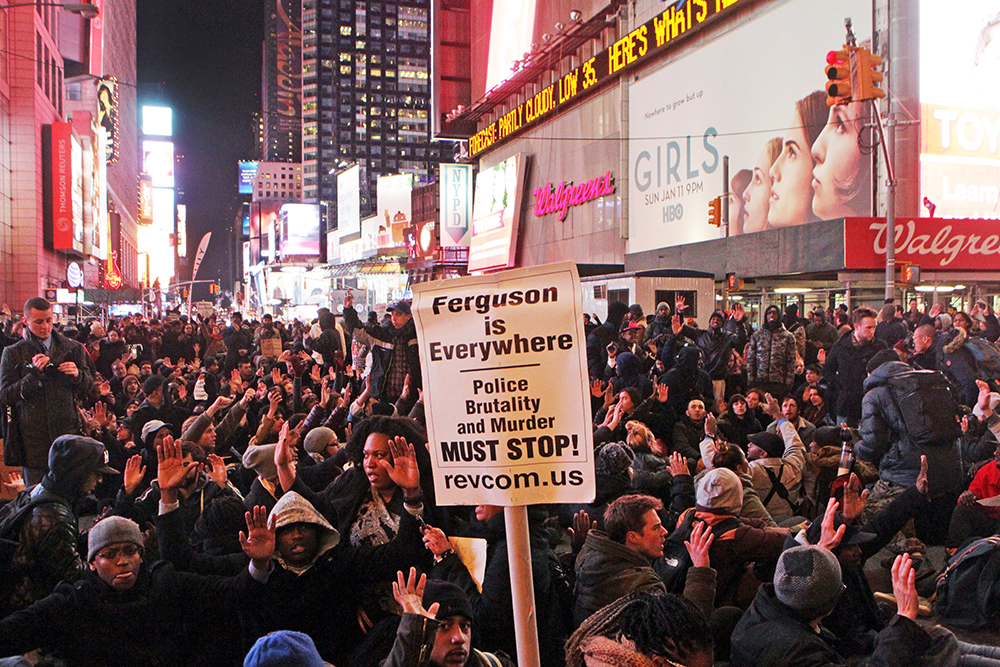 Демонстрация в Нью-Йорке. © Global Look Press  