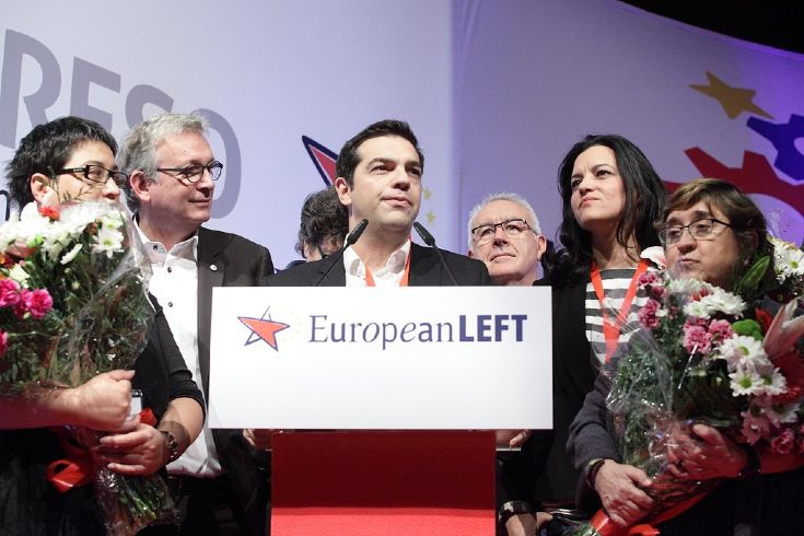 лидер Греческой оппозиционной партии СИРИЗА Алексис Треспасс на съезде Партии европейских левых © el4thcongress, Flickr
