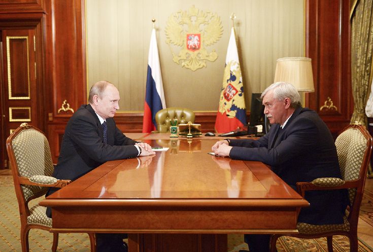 Владимир Путин и Георгий Полтавченко © ИТАР-ТАСС/ Алексей Никольский