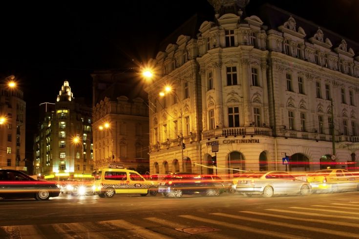 Пробка в центре Бухареста © awams.com