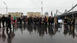 В Москве и Санкт-Петербурге феминистки провели акции, приуроченные к Международному женскому дню 8 марта.