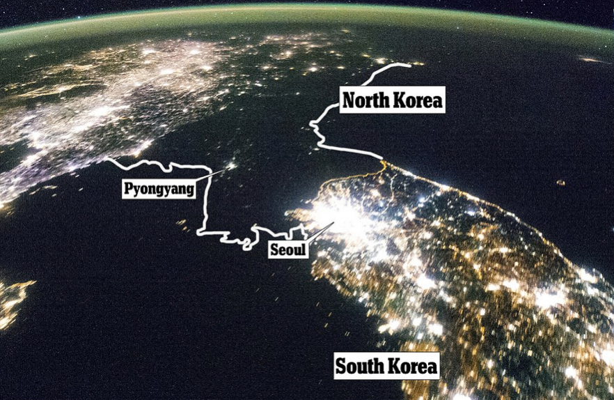 Электрификация Северной и Южной Кореи. 