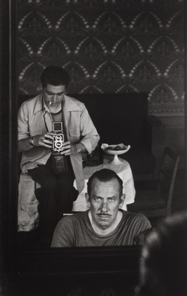 Роберт Капа и Джон Стейнбек. Москва, август-сентябрь 1947 / International Center of Photography/Magnum – Collection of the Hungarian National Museum