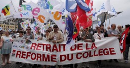 Во Франции преподавательское сообщество исторически является важным социальным ресурсом для левых сил.