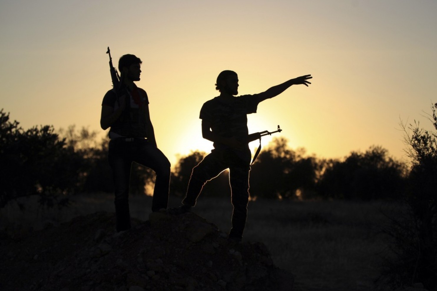 Бойцы "Свободной армии Сирии". © Reuters/Khalil Ashawi