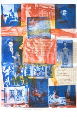 Роберт Раушенберг, «Сертификат о столетии Метрополитен-музея», 1969