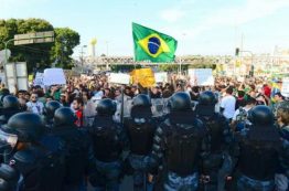 В Бразилии около 45 миллионов человек протестуют против пенсионной реформы
