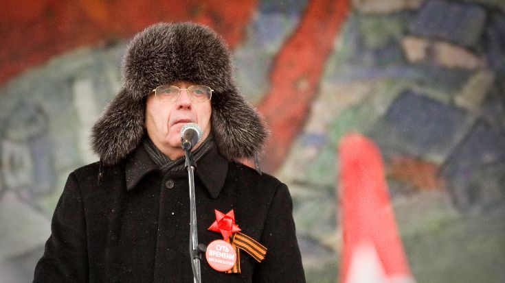 Сергей Кургинян на митинге против оппозиции © oper.ru