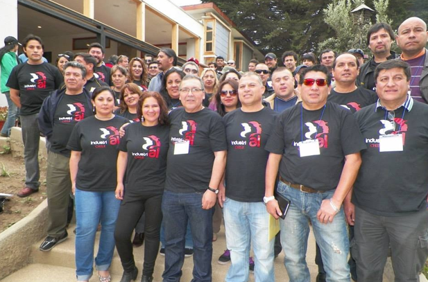 Члены Нового Индустриального профсоюза Чили © industriall-union.org
