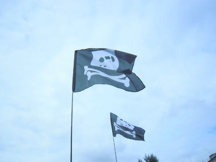 Пиратские флаги © Влад Тупикин
