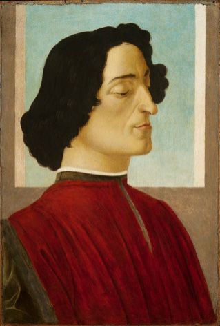 Сандро Боттичелли. Портрет Джулиано де Медичи