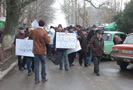 Херсон: рабочие протестуют