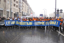 16 января 2009 года в столице Литвы прошла акция протеста, организованная Конфедерацией профсоюзов Литвы, в которой приняло участие около 7 тысяч человек. Участники митинга у Сейма протестовали против программы правительства Литвы по преодолению кризиса, которая включает в себя, помимо прочего, повышение налогов снижение зарплат работникам бюджетных организаций.