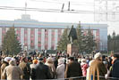 30 октября 2008 года в Барнауле прошел третий за неделю массовый митинг пенсионеров, которые требуют сохранить за ними право на бесплатный проезд в общественном транспорте.