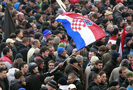 Митинги протеста в Хорватии