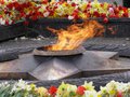 В Киеве жарили яичницу на Вечном огне
