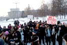 29 января 2009 года в Красноярске состоялся митинг, участники которого протестовали против приказа Министерства образования от 19 декабря 2008 года о дополнительных экзаменах по ЕГЭ и выступали против сокращения бюджетных мест в вузах.