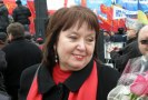 Задержана лидер ПСПУ на митинге против НАТО